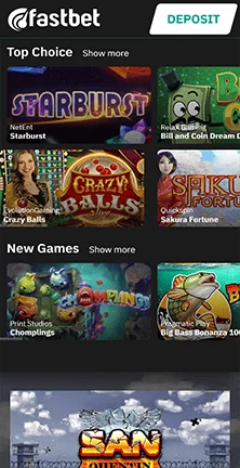 fastbet esperienza del mobile